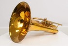 King 1122 Marching French Horn  1999      Marsch Gold Lacquer  Used  Good