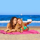 Quick Dry Microfiber Beach Towel 30  X 60   Sand Free Travel Towel With Clip