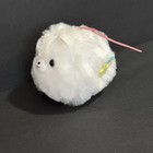 Fuwa Mofu Pometan Dog Amuse White Plush 3  Shooting Star Strap Mascot Toy Japan