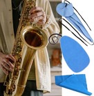 Alto tenor soprano Saxophone Cleaning Swab Kit  Microfiber Sax Cl