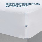 Bamboo Terry Crib Mattress Protector Waterproof Soft Mattress Pad Cover 28 x52 