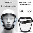 Full Face Super Protective Mask Anti-fog Shield Safety Transparent Head Cover