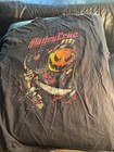 Motley Crue T Shirt Xl Black Pumpkin Art Older No Tag Xl 23  Pit Tommy Lee Glam
