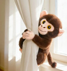 Brown Monkey Plush Toy 10  Stuffed Animal Toddler Doll Gift For Kids