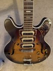 Domino  Dawson Vintage Electric Guitar  1960 s  Brown Burst