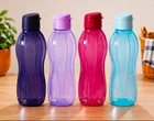 Tupperware Sport flip Cap Water Bottles Set Of 4-1000ml 34oz- New- Multi Colors