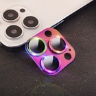 Tempered Glass Metal Camera Lens Protector For Apple Iphone 14 15 16 17 Pro Max