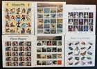 Us Postage Stamp Sheets - Lot Of 18 Mnh Cv  100 00 