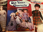 1980s Vintage Doll Values Quarterly Magazines Antique Doll Identification Lot