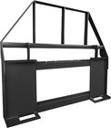 46  Pallet Fork Frame W 48  Blades Quick Attach Pallet Fork For Tractors 4000lbs