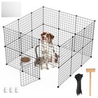 Pet Metal Fence Cage Small Animals Dog Big Rabbit Guinea Pig Yard Animal Net Us