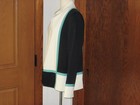 Vintage Linda Allard Ellen Tracy Blazer Jacket Size 6 Cotton spandex Colorblock