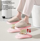 Under Desk Foot Stool Multifunctional Non Slip Office Under Desk Footrest Fo Wtd