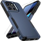 For Motorola Moto G 2025 Case Shockproof Dual Layer Phone Cover   Tempered Glass