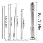 Leather Sewing Needles Kit 4pcs Awl Set For Leather Canvas Tent Diy Craft