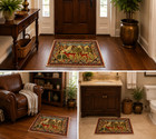 Natural Wool Old Oriental Rugs hand Woven knotted Size Approximately 2 2  X 2 5 