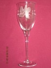 Noritake Crystal  --  Royal Orchid  --   Wine Goblets   --  2