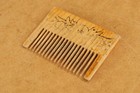 Hair Comb Vintage Primitive Wood Crest Ridge Decorative Rustic Farmhouse 20th