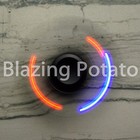 Led Torqbar Spinner Fidget Spinner Gyro Figet Desk Toy Focus Edc Adhd    usa   black