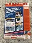 Vintage 1987 Wheaties Flattened Cereal Box Walter Payton  Chicago Bears Hof