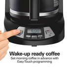 Hamilton Beach 12 Cup Programmable Coffee Maker Drip Coffee Machine  Brew Pause
