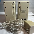 Altec Lansing Acs90 Pc Desktop Speakers Includes Power Cord adapter Audio Cable