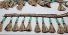 New Beaded Trim 3  Tassel For Drapery  Upholstery  Bedding  Pillows - 5 Yards  
