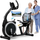 Merach S19 High-end Magnetic Recumbent Adults Exercise Bike Smart Bluetooth Lcd