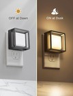 Led Night Light  Night Lights Plug Into Wall  2 Pack  With Dusk-to-dawn Sensor