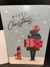 Hallmark Dog Themed Christmas Greeting Card 5x7 5 Unused Merry Christmas 