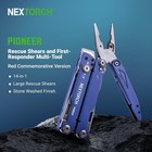 Nextorch Pioneer Mt20 14-in-1 Multi-tools Full-size versatile Multi-tool Blue 