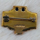 Sewell Clothing Company Employee 15 Year Service Award 10k Gf Sapphire Lapel Pin