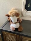 Toys R Us Huggapuffs 24k Horse Plush Stuffed Animal Soft Brown Pony Lrg New Tags