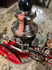 New  Jim Beam 1970 s Replica Of 1867 Mississippi Fire Pumper Engine And Decanter