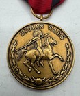 Vintage Us Army Military Indian Wars Service Medal Award Full Size Badge Remake