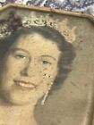 Vintage 1953 Coronation Queen Elizabeth Tin - Rusted - Wear