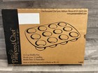 The Pampered Chef 1465 Stoneware 12 Count Muffin Pan Euc - Used Once