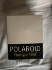 Vintage Polaroid Land Camera Model 150 W  Accessories  Flash And Case Untested