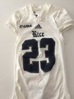 Game Worn Used Adidas Rice Owls Football Jersey  23 Size M