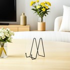 6 Pcs Picture Display Holder Iron Easel Decorative Plate