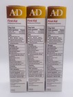 A d First Aid Ointment Multipurpose Moisturizer Skin Protectant Exp 11 26 3 Pack