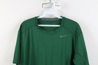 Nike Pro Combat Compression T-shirt Mens Size L Green Short Sleeve Gym Training