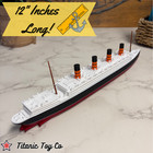 12  Rms Aquitania Ocean Liner Model - Highly Detailed Display Replica