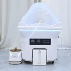 Luxury Backwash Shampoo Bowl Sink Beauty Spa Salon Equipment Station Portable Us