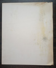 Vintage National Forest Service Paper Sign   leave A Clean Camp And A Dead Fire 
