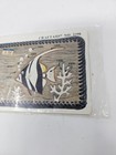 Vintage Craftaid No  2390 Leather Template Billfold Ocean Life Angel Starfish