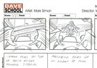 Mark Simon Hand Drawn Production Lego X-men Apocalypse Storyboard Page  ms