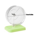 Pet Hamster Silent Exercise Wheel Double-bearing Running Disc Cage Toy