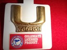University Of Miami Hurricanes Ncaa Sec College Football Team Lapel Pin On Card
