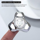 Metal Fidget Spinner Toys For Adults  Stainless Steel Small Mini Fox Hand Gyro